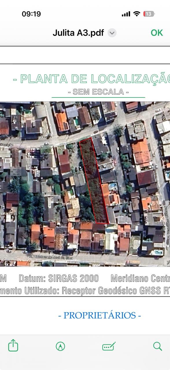 Terreno para Venda no bairro São João em Itajaí