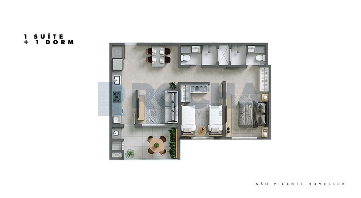 Apartamento 2 quartos para Venda no bairro São Vicente em Itajaí