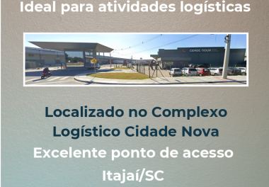Galpão para Locação Anual no bairro Cidade Nova em itajai